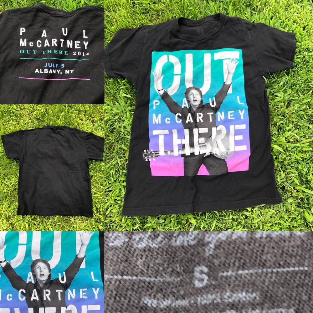 2014 Paul McCartney Band Shirt Size Small from NY